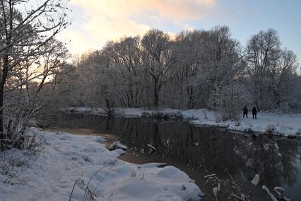 Зимняя прогулка в парке