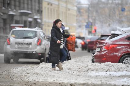 Уборка снега в Санкт-Петербурге