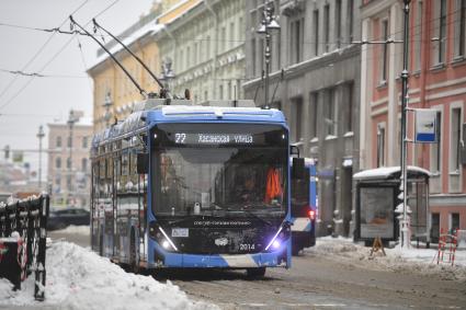 Уборка снега в Санкт-Петербурге