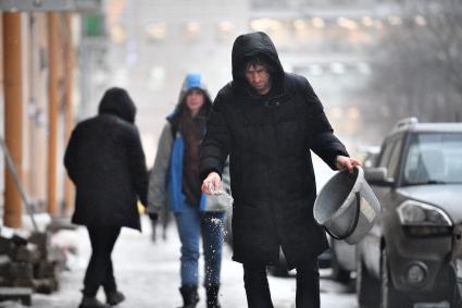 Уборка снега в Санкт-Петербурге