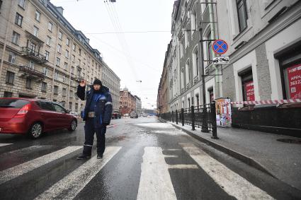 Уборка снега в Санкт-Петербурге