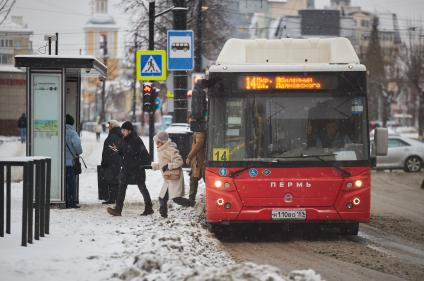 Снег в Перми