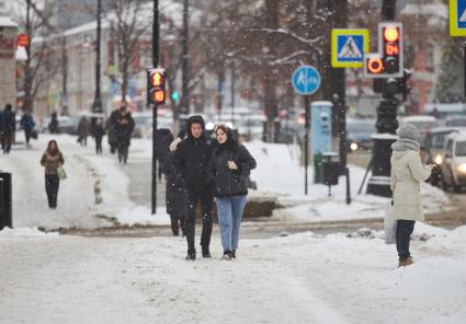 Снег в Перми