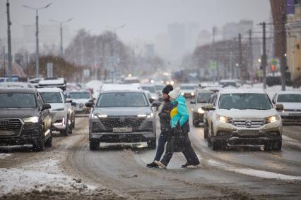 Снег в Перми