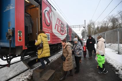 Поезд Победы в Санкт-Петербурге