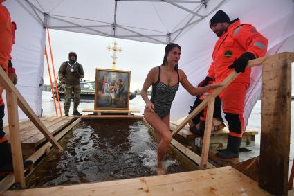 Крещенские купания в Санкт-Петербурге