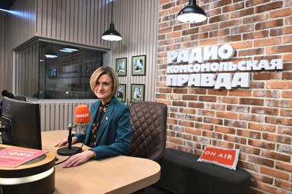 Мария Бутина в редакции Комсомольской правды\"