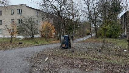 Освобожденное село Снагость Курской области