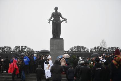 Празднование 81-й годовщины снятия блокады Ленинграда