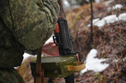 Занятия курсантов военной академии связи им.С.М.Буденного в Санкт-Петербурге