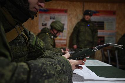 Занятия курсантов военной академии связи им.С.М.Буденного в Санкт-Петербурге