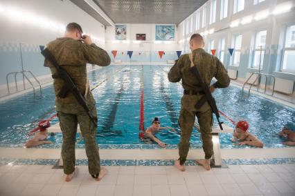 Занятия курсантов военной академии связи им.С.М.Буденного в Санкт-Петербурге