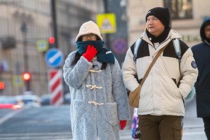 Похолодание в Санкт-Петербурге