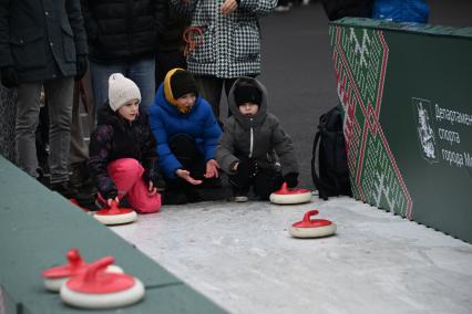 Праздник Зимний день московского спорта\" в Лужниках