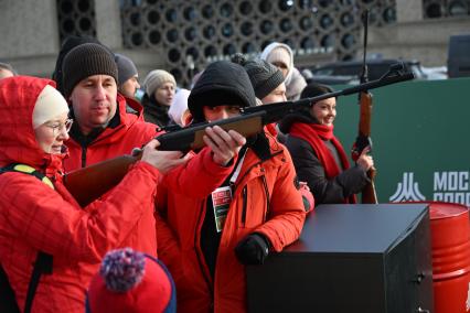 Праздник Зимний день московского спорта\" в Лужниках