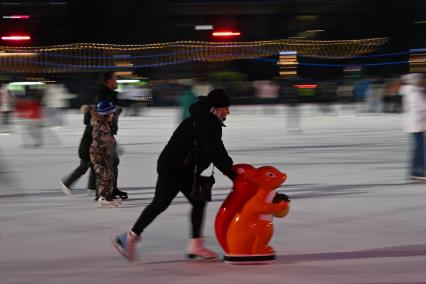 Праздник Зимний день московского спорта\" в Лужниках