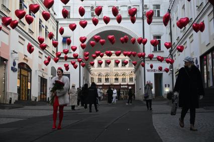 Сердечки в Третьяковском проезде