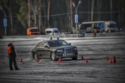 Соревнования по скоростному маневрированию в Подмосковье