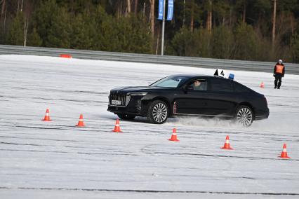 Соревнования по скоростному маневрированию в Подмосковье