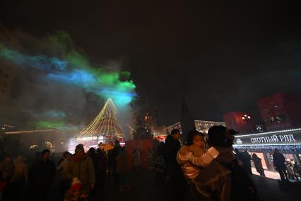 Празднование китайского Нового года в Москве