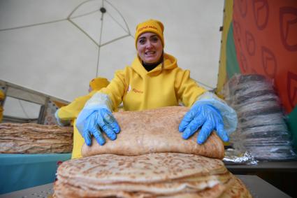 Празднование Широкой масленицы в Санкт-Петербурге