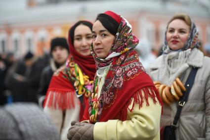 Празднование Широкой масленицы в Санкт-Петербурге