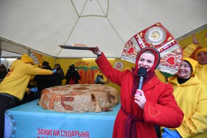 Празднование Широкой масленицы в Санкт-Петербурге