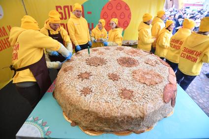 Празднование Широкой масленицы в Санкт-Петербурге