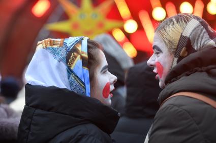 Празднование Широкой масленицы в Санкт-Петербурге