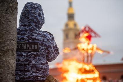 Празднование Широкой масленицы в Санкт-Петербурге