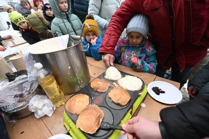 Празднование Широкой Масленицы на ВДНХ