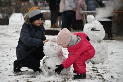 Празднование Широкой Масленицы на ВДНХ