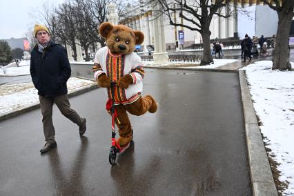 Празднование Широкой Масленицы на ВДНХ