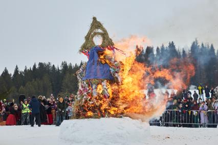 Проводы Масленицы в Перми