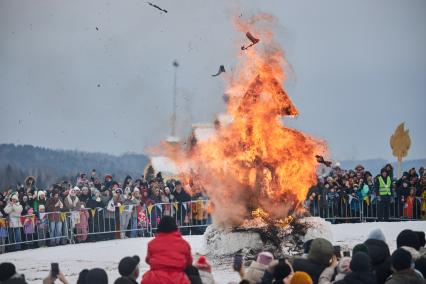 Проводы Масленицы в Перми