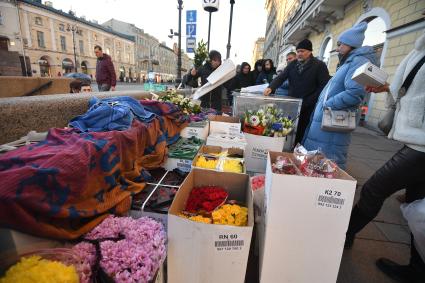 Празднование международного женского дня в Санкт-Петербурге