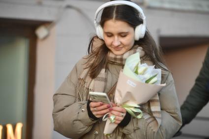 Празднование международного женского дня в Санкт-Петербурге