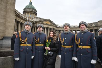 Празднование международного женского дня в Санкт-Петербурге