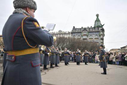 Празднование международного женского дня в Санкт-Петербурге