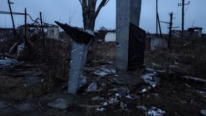 Освобожденное село Новомихайловка в ДНР