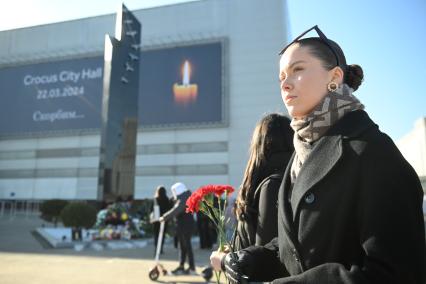 Открытие мемориала жертвам теракта в Крокус Сити Холле\"