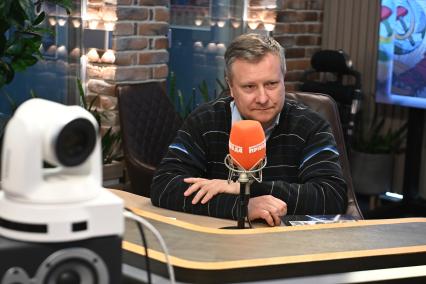 Андрей Симонов на радиостанции Комсомольская правда\"