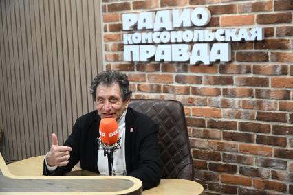 Евгений Князев на радиостанции \"Комсомольская правда\"