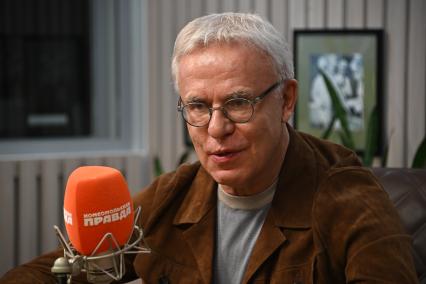 Вячеслав Фетисов на радиостанции \"Комсомольская правда\"