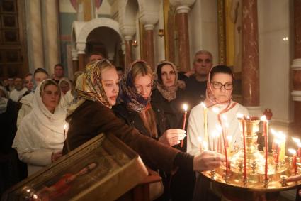 Пасхальное богослужение в Самаре