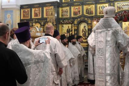 Пасхальное богослужение в Екатеринбурге