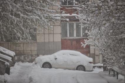 Снегопад в Перми