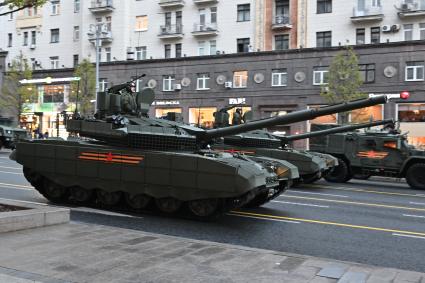 Репетиция Военного парада, посвященного 80-летию Победы в Великой Отечественной войне