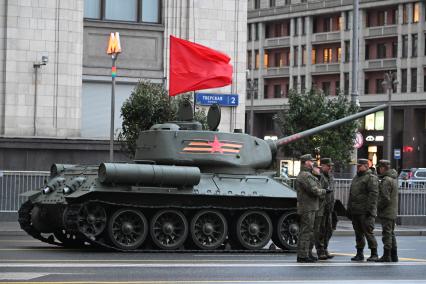 Репетиция Военного парада, посвященного 80-летию Победы в Великой Отечественной войне