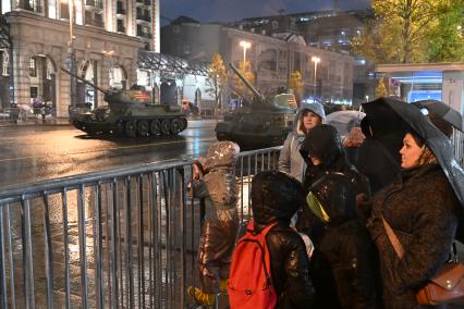 Репетиция Военного парада, посвященного 80-летию Победы в Великой Отечественной войне